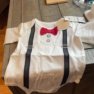 New with tags! Tuxedo Onesie.